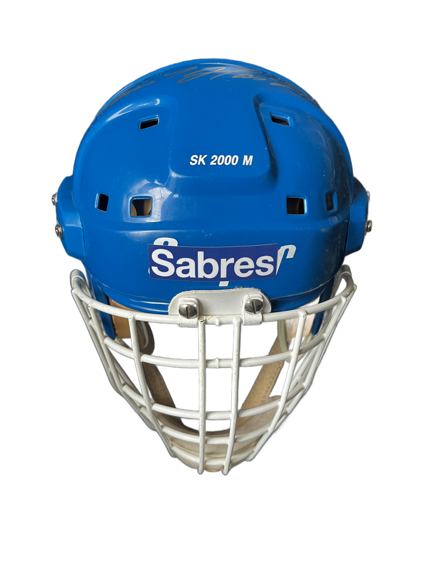 Dominik Hasek Signed Vintage Buffalo Sabres Blue SK 2000 Cooper Helmet