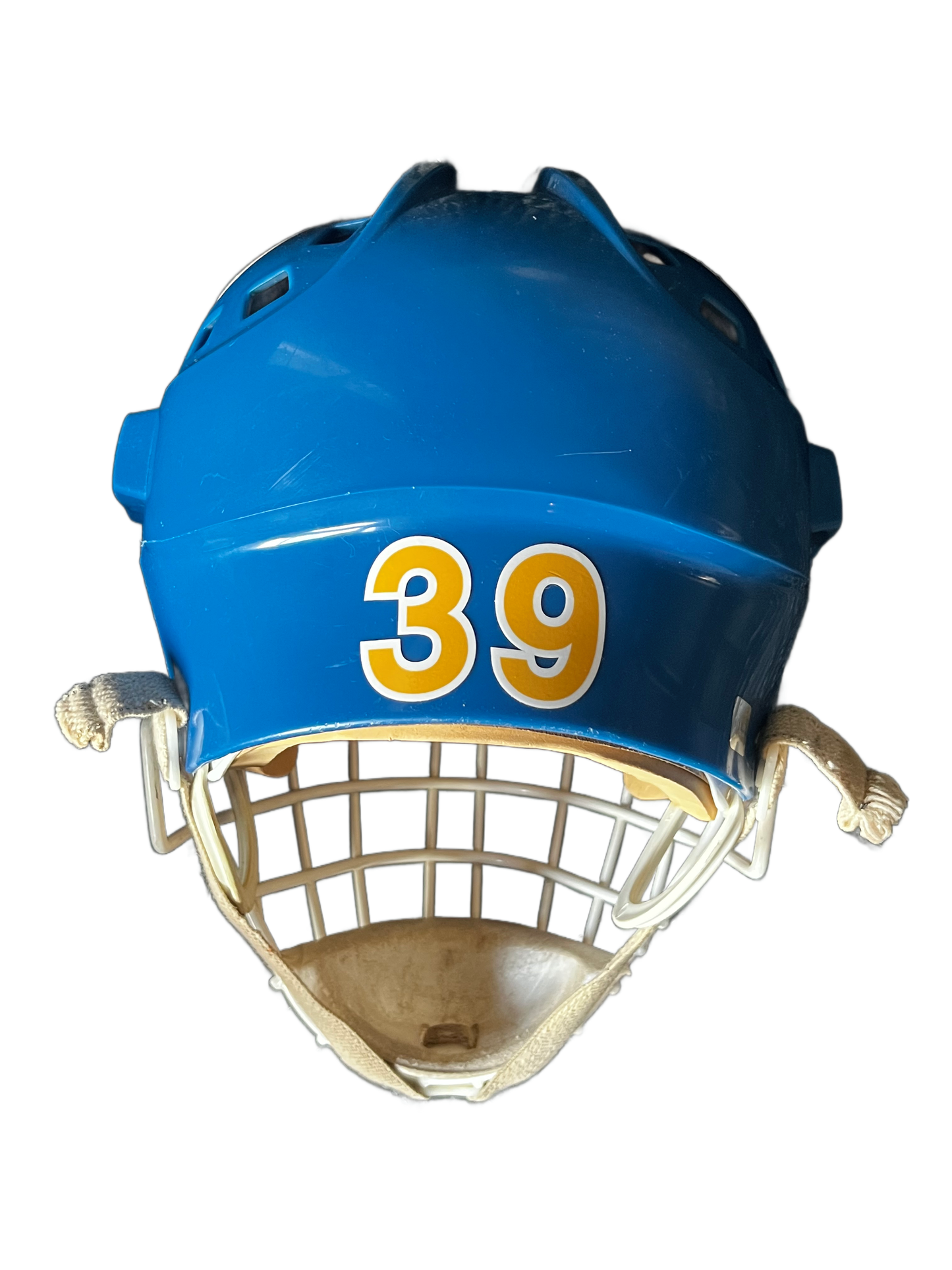 Dominik Hasek Signed Vintage Buffalo Sabres Blue SK 2000 Cooper Replica Goalie Mask