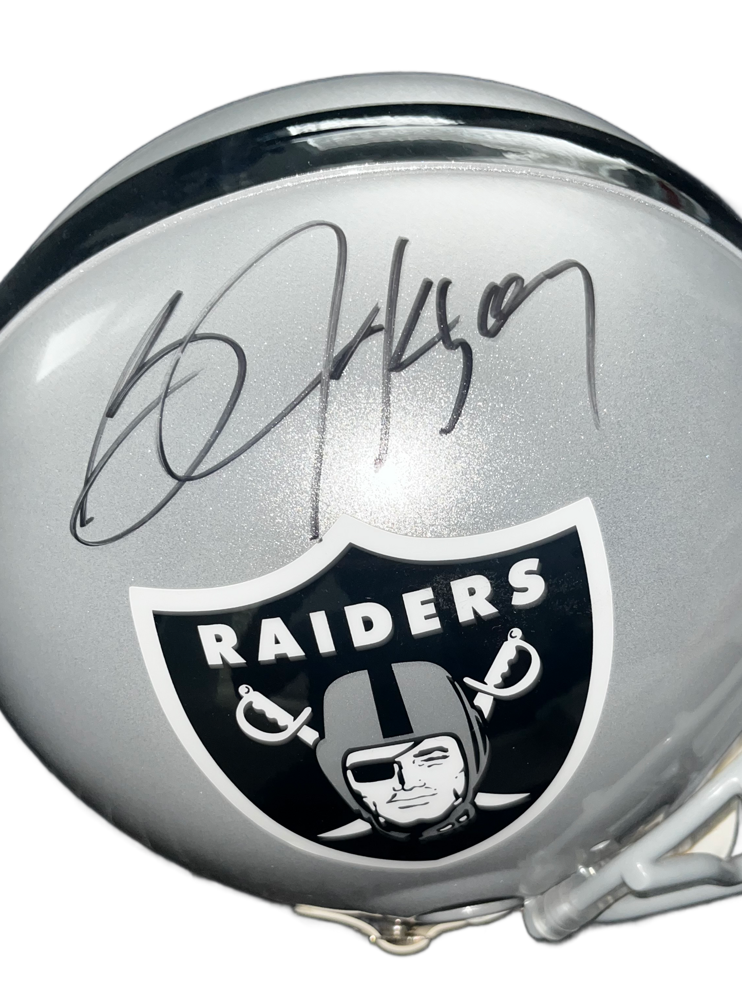 Bo Jackson Autographed LA Raiders Pro Football Helmet