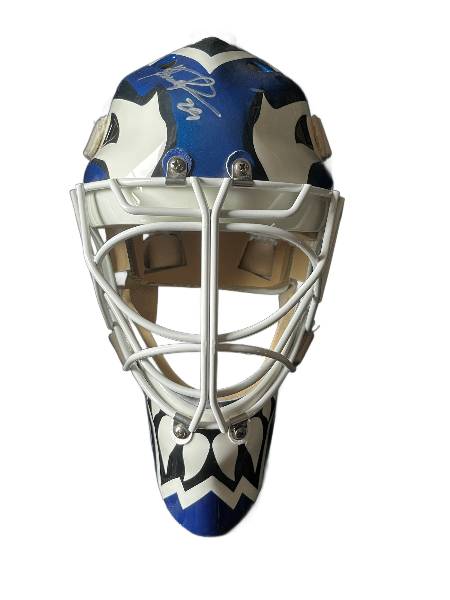 Felix "The Cat" Potvin Autographed Toronto Maple Leafs Replica Goalie Mask