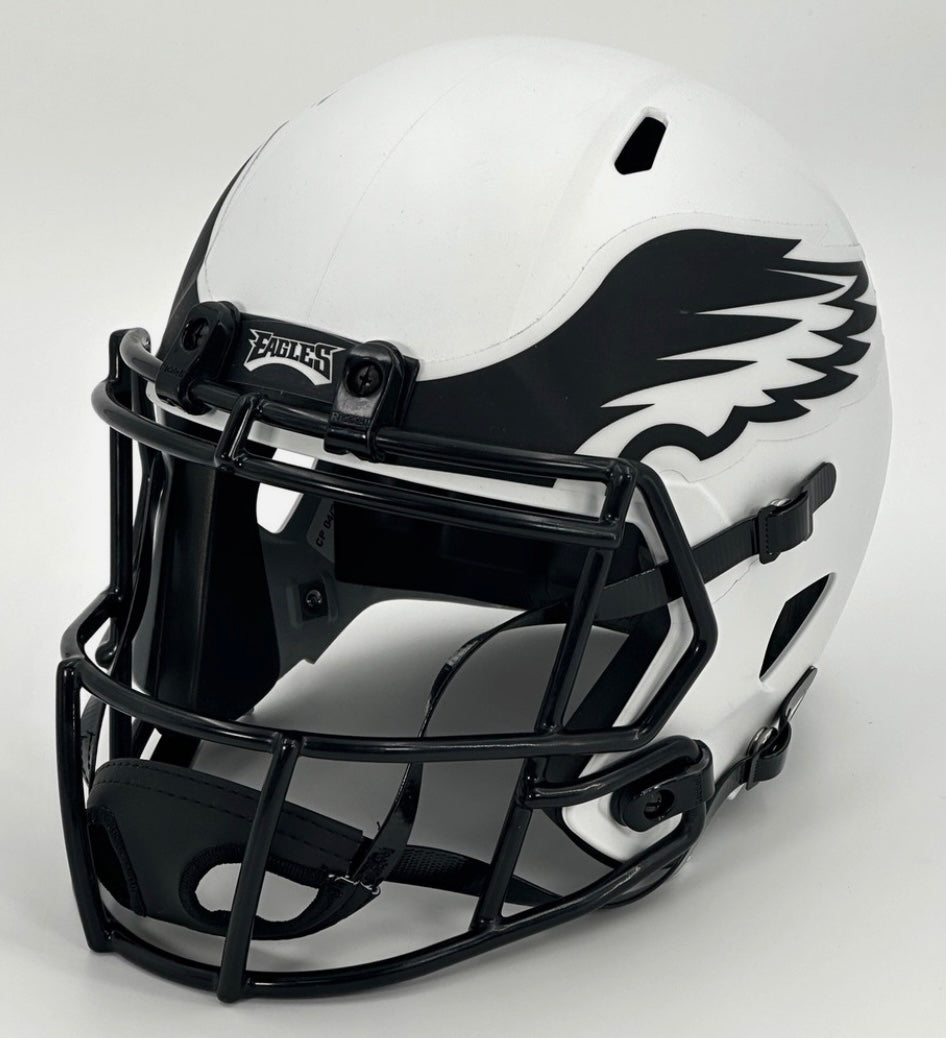 Vince Papale Signed Inscribed "Invincible" FS Eagles Football Helmet