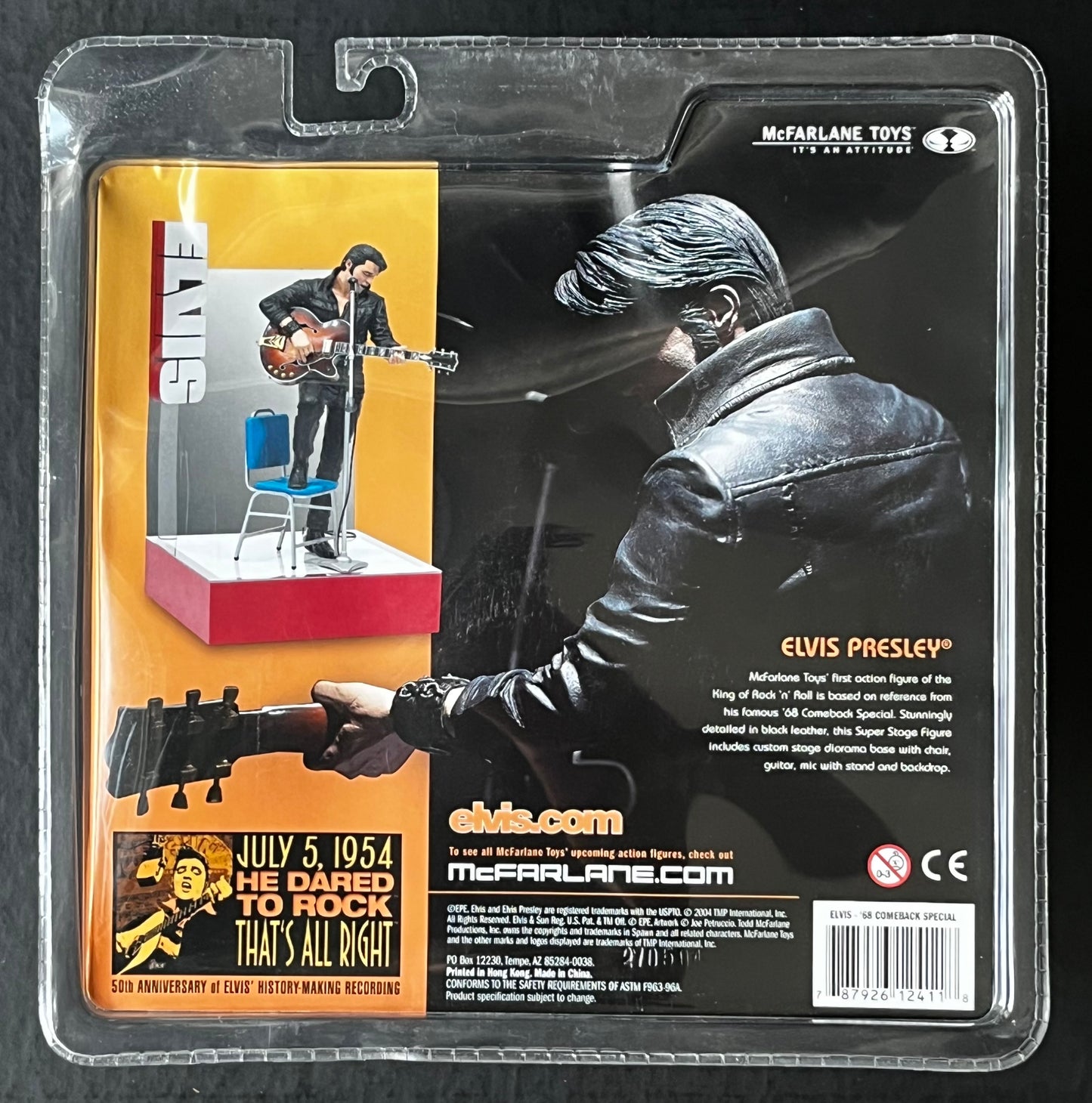 Elvis Presley 2004 Mcfarlane Toys '68 Comeback Special