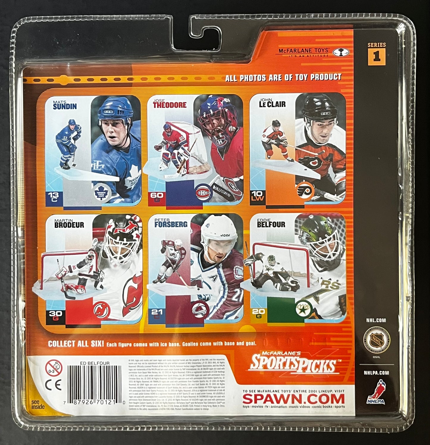 Ed Belfour Mcfarlane Figure NHL Series 1