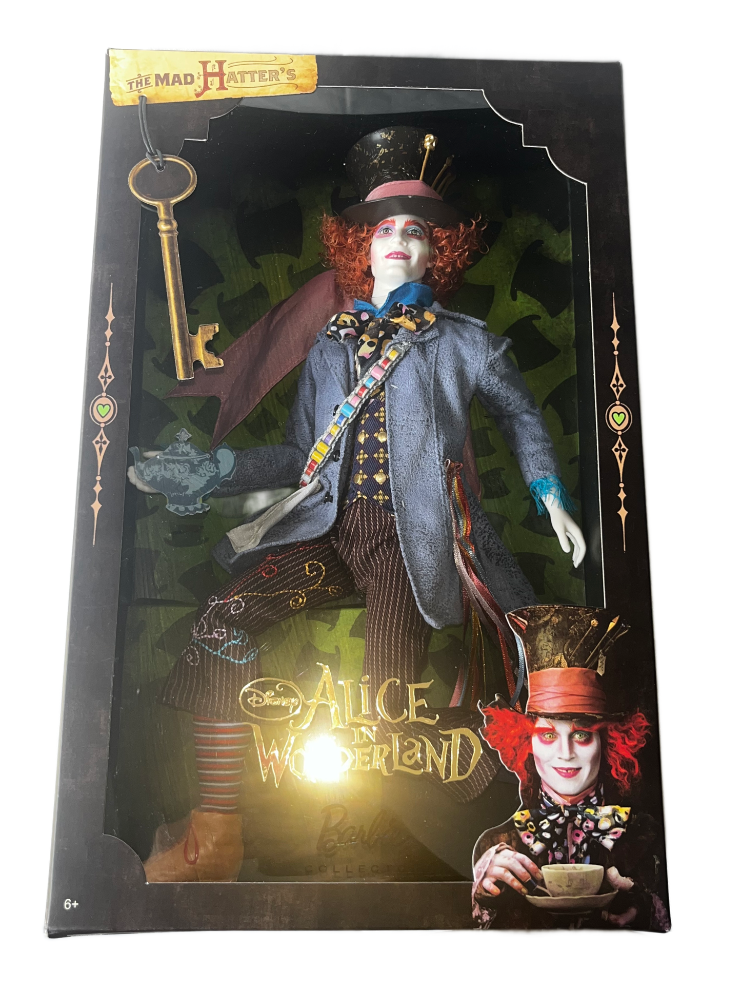 Alice In Wonderland Johnny Depp The Mad Hatter Doll
