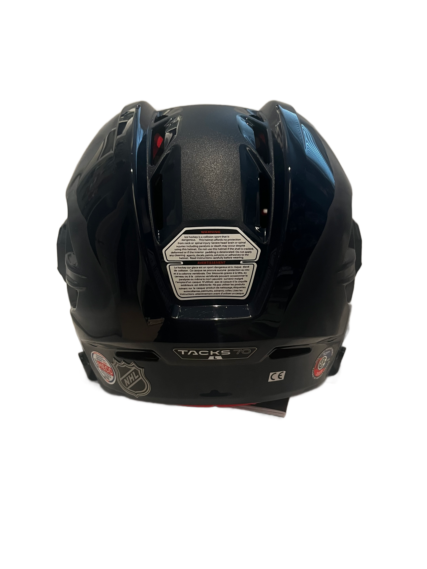 Mats Sundin Autographed Dark Blue CCM Hockey Helmet