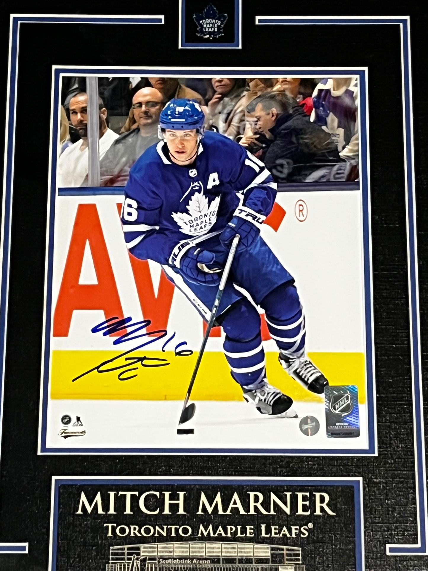 Toronto Maple Leafs Mitch Marner Autographed Framed 8x10