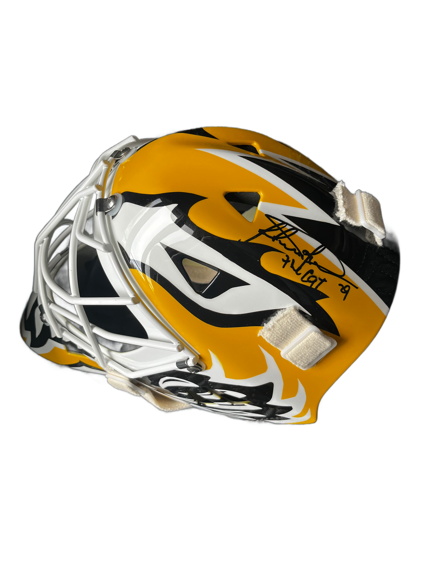 Felix Potvin Autographed Boston Bruins Goalie Mask