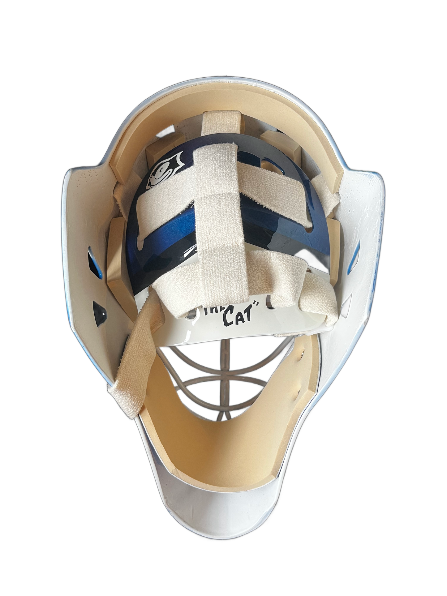 Felix "The Cat" Potvin Autographed Toronto Maple Leafs Replica Goalie Mask