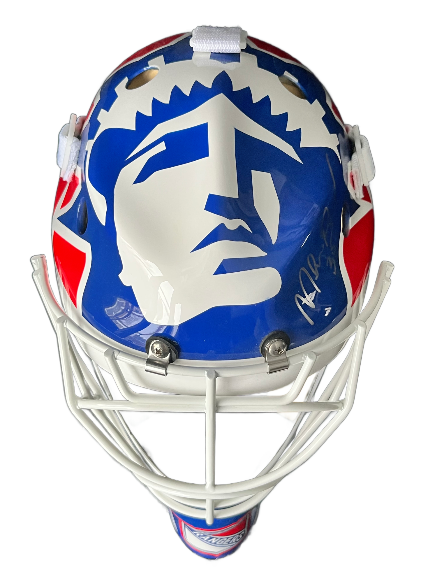 Mike Richter Signed Full Size Replica Goalie Mask