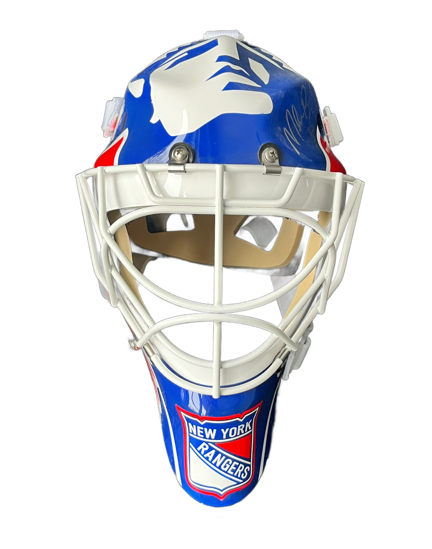 Mike Richter New York Rangers Signed Full Size Replica Goalie Mask