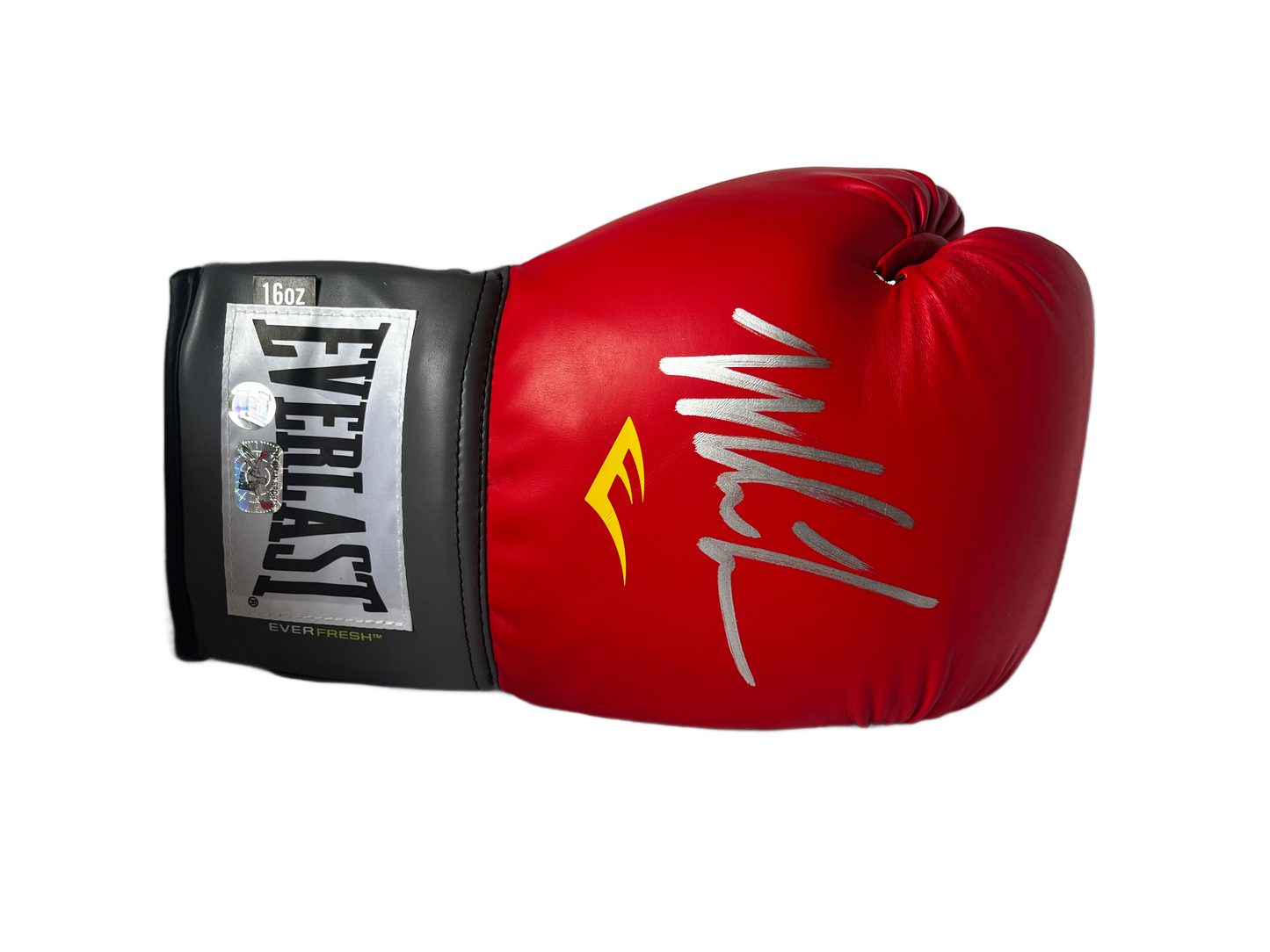 Mike Tyson Autographed Red Everlast Boxing Glove