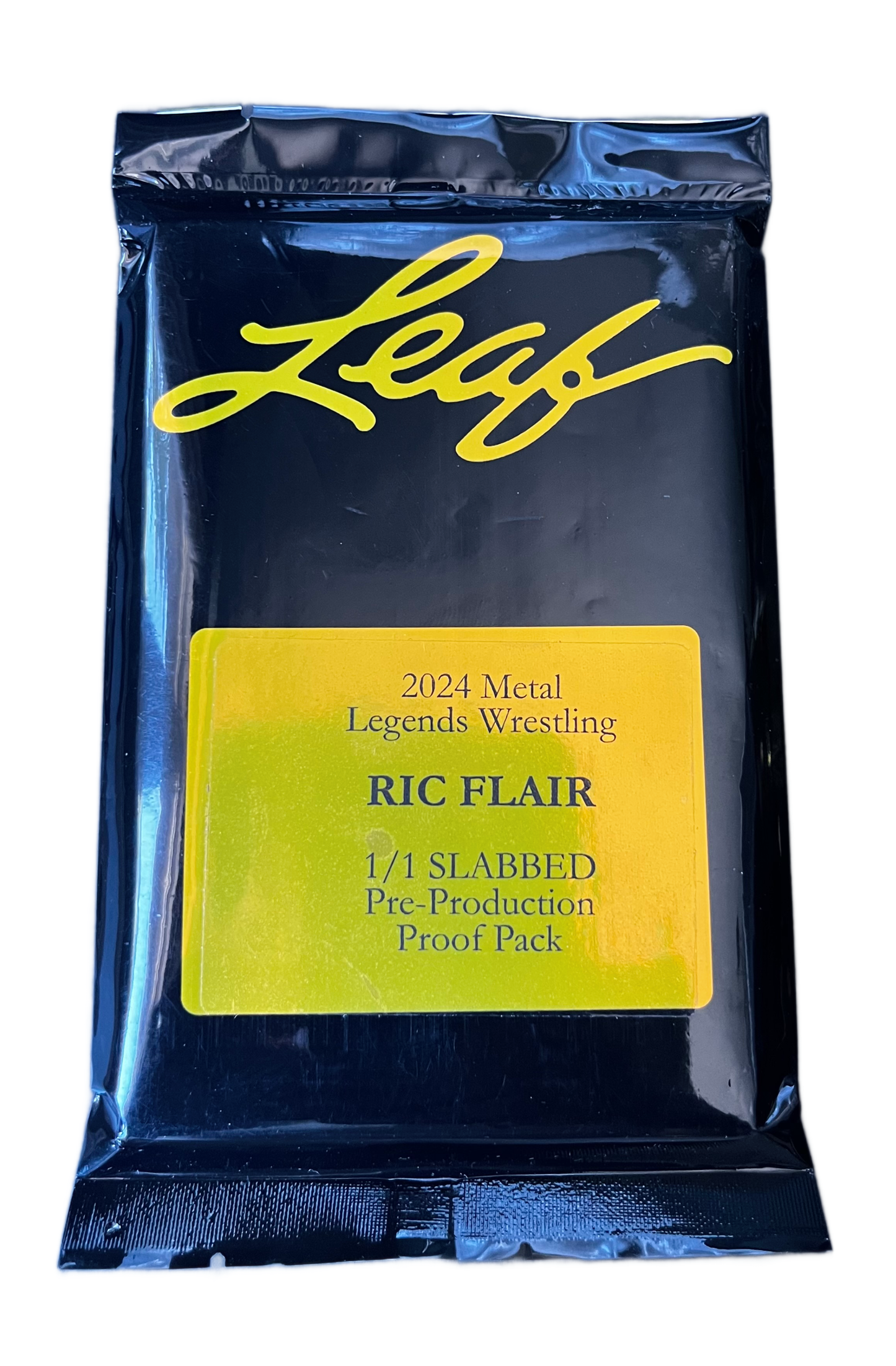 Ric Flair 2024 Leaf Metal Legends Wrestling Slabbed #1/1 Pre-Production Proof Mystery Pack