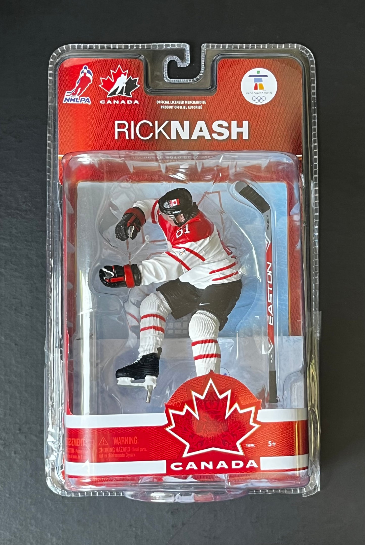 Rick Nash Autographed McFarlane