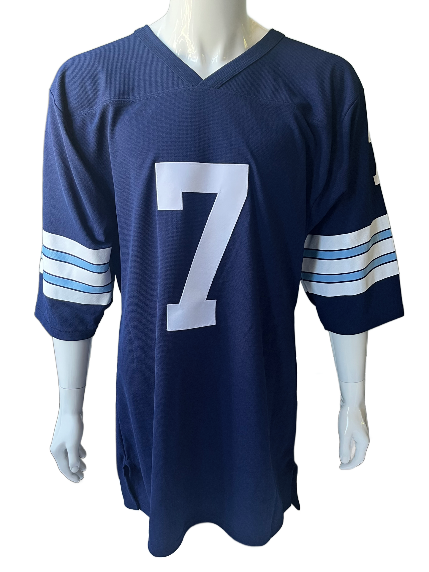 Joe Theismann Autographed Toronto Argos Style Canadian Football Jersey