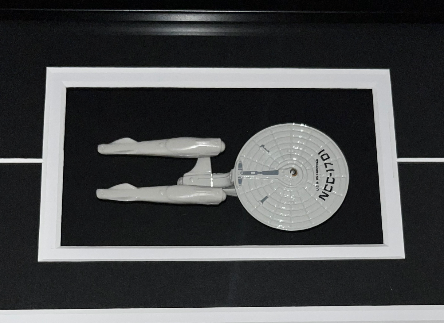 William Shatner Autographed Star Trek Custom Framed Photo