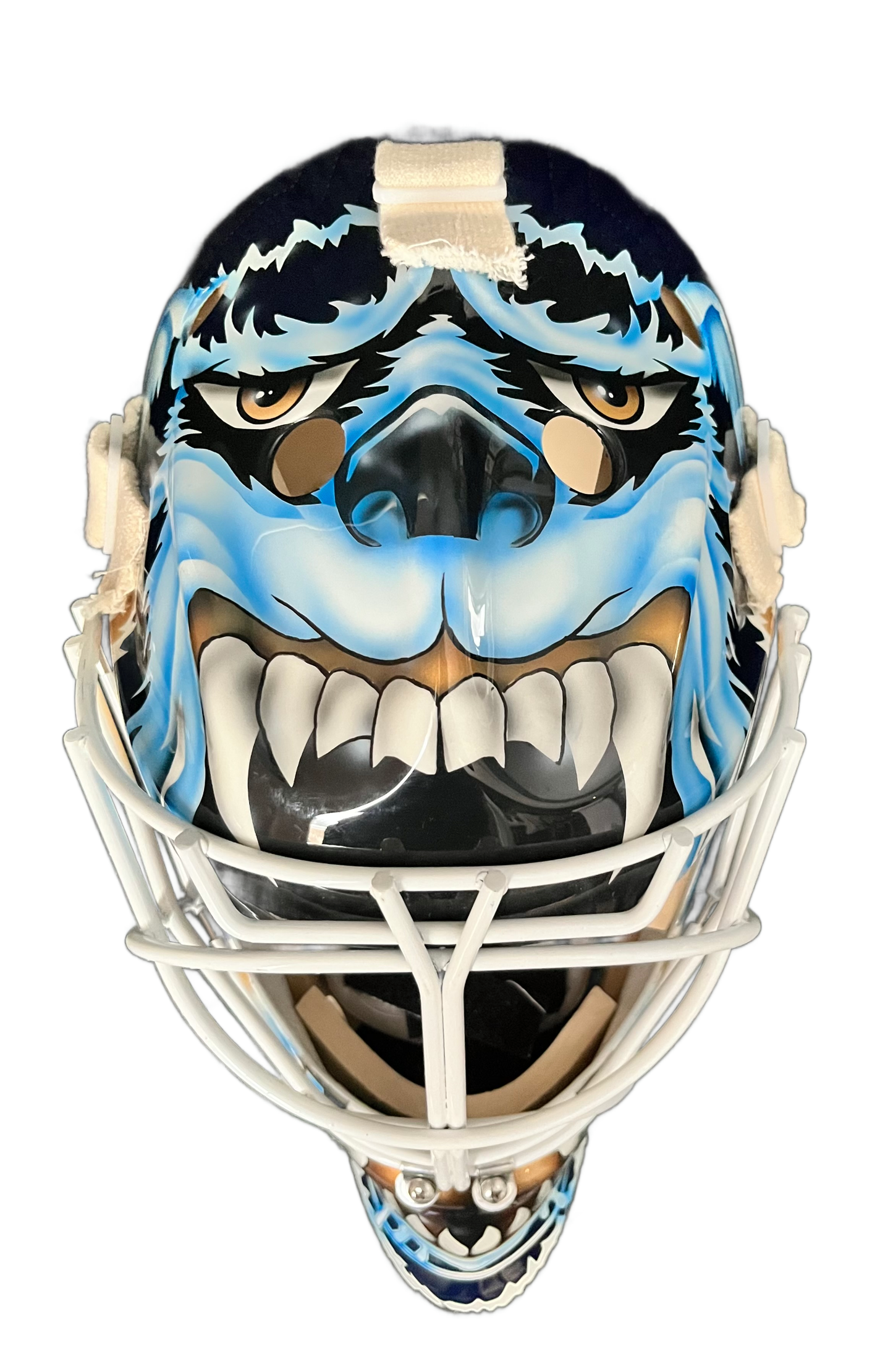 Curtis Joseph "Cujo" Full Size Edmonton Oilers Mad Dog Replica Goalie Mask