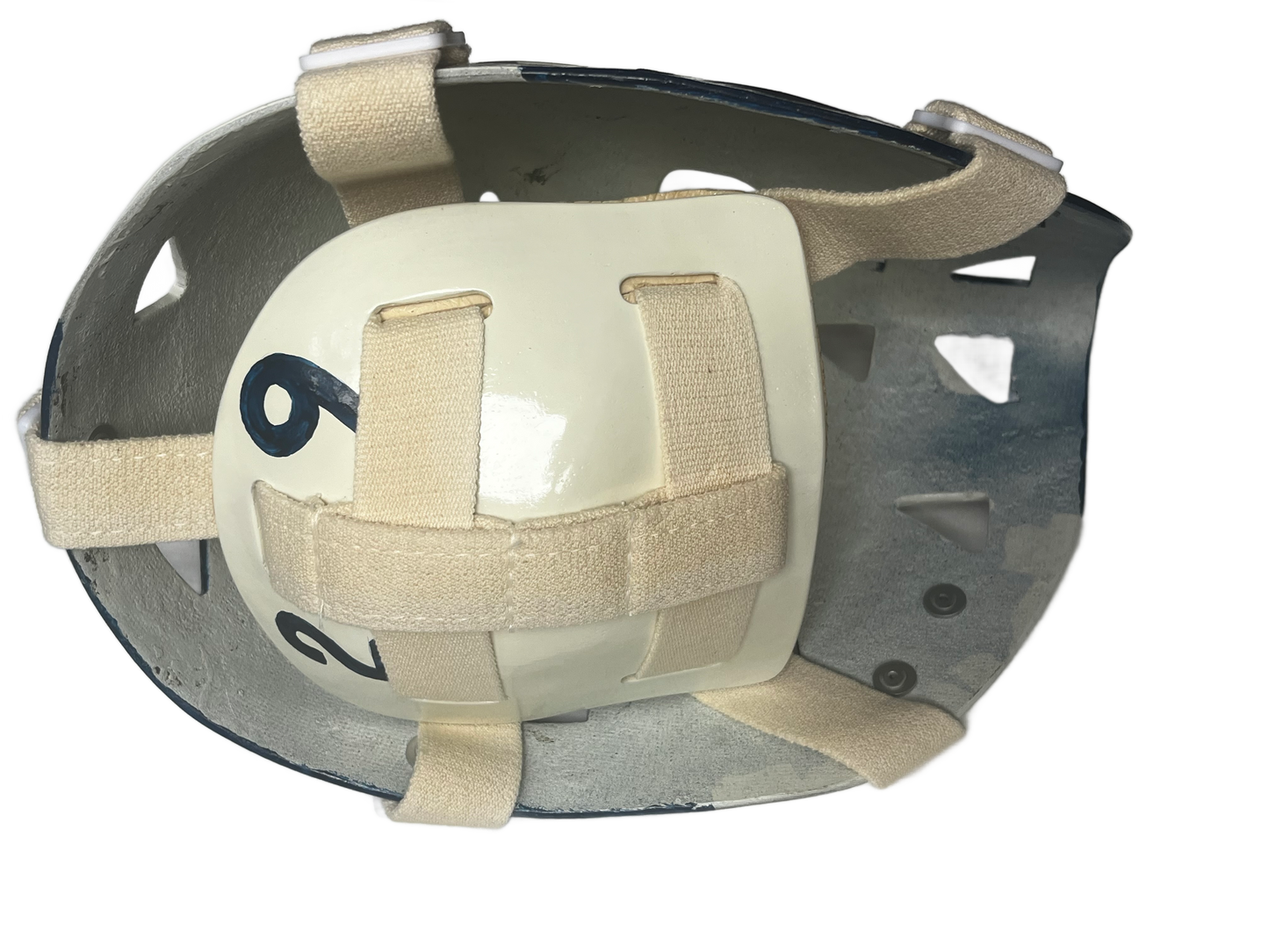 Mike Palmateer Autographed Toronto Maple Leafs Full Size Don Scott Goalie Mask