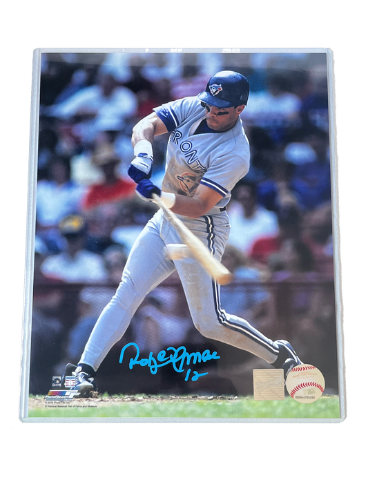 Roberto Alomar Autographed Toronto Blue Jays 8x10 Photo