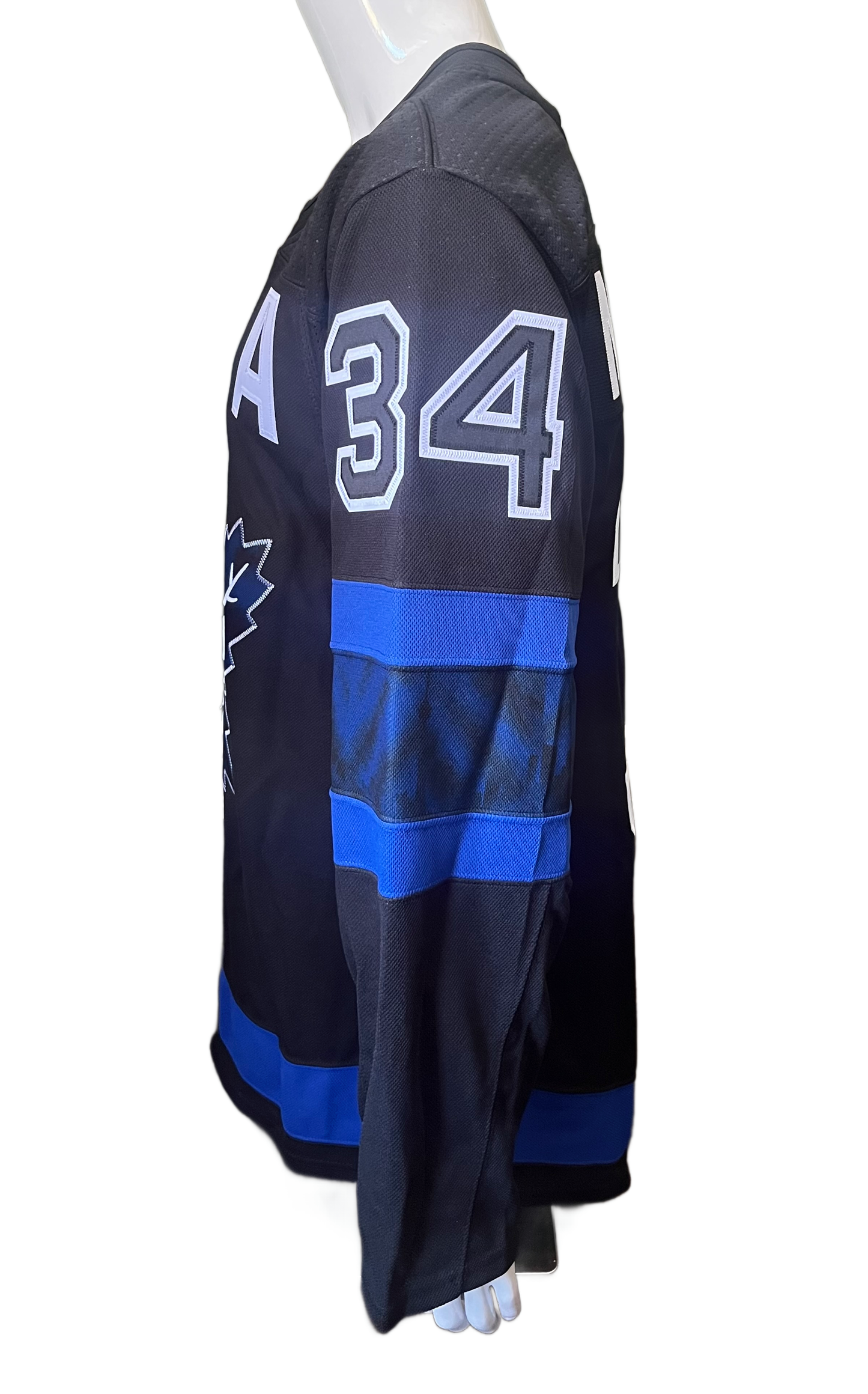 Auston Matthews Black Toronto Maple Leafs Autographed Jersey