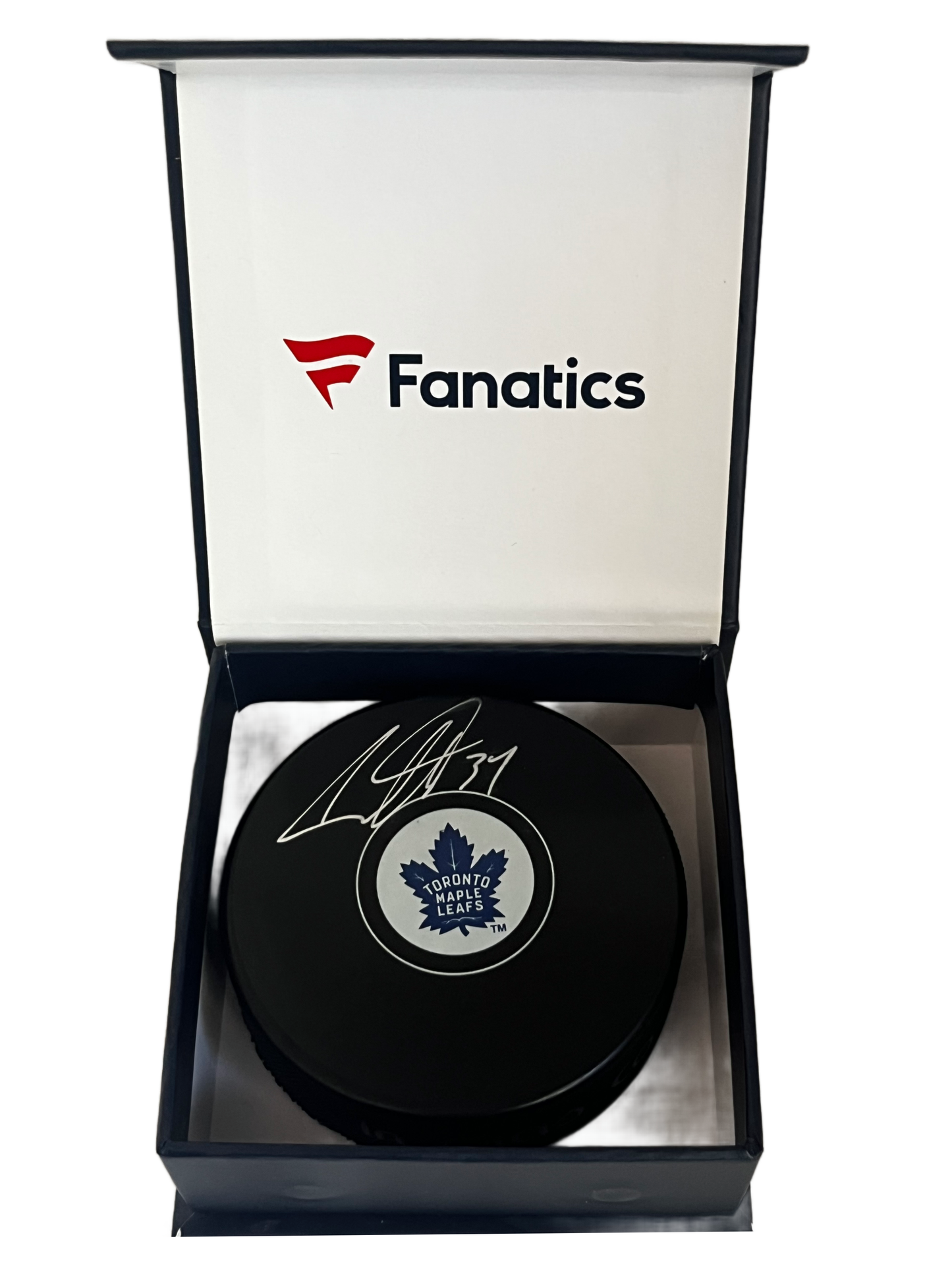 Auston Matthews Autographed Toronto Maple Leafs Puck Fanatics.