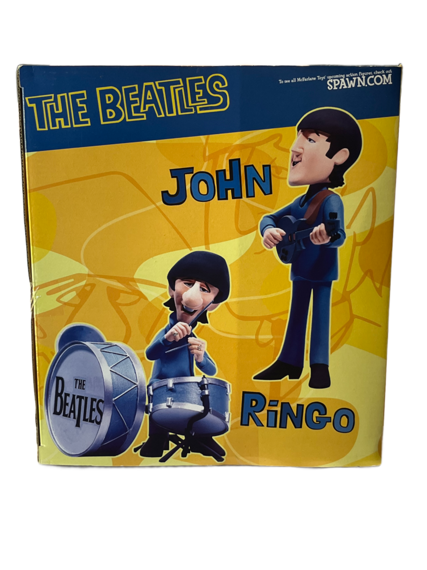 The Beatles Mcfarlane Toys Deluxe Boxed Set Animation