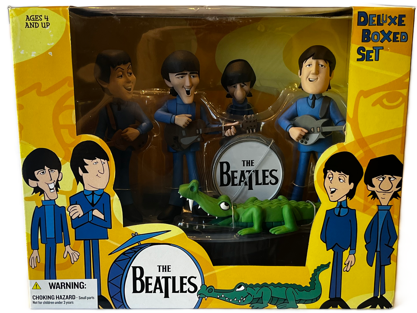 The Beatles Mcfarlane Toys Deluxe Boxed Set Animation