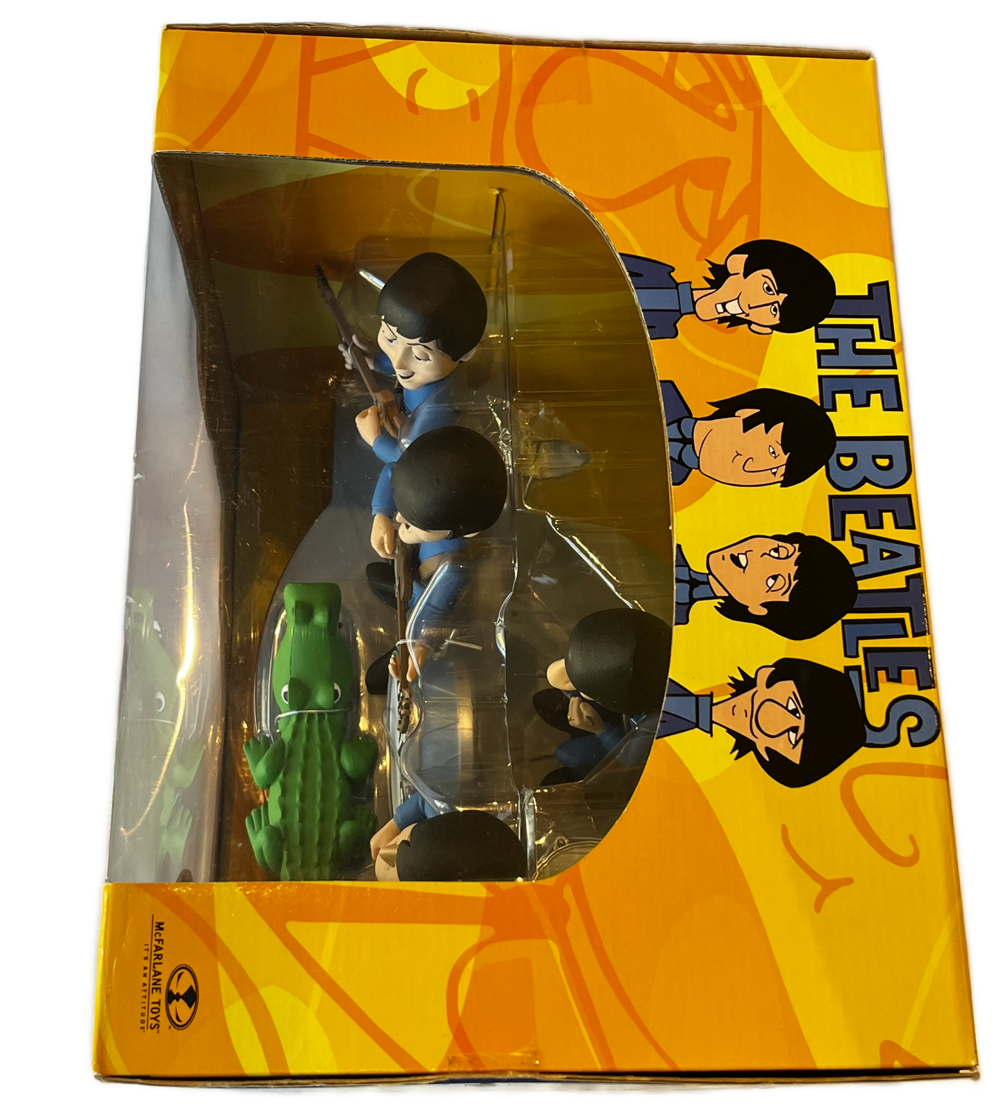 The Beatles Mcfarlane Toys Deluxe Boxed Set Animation