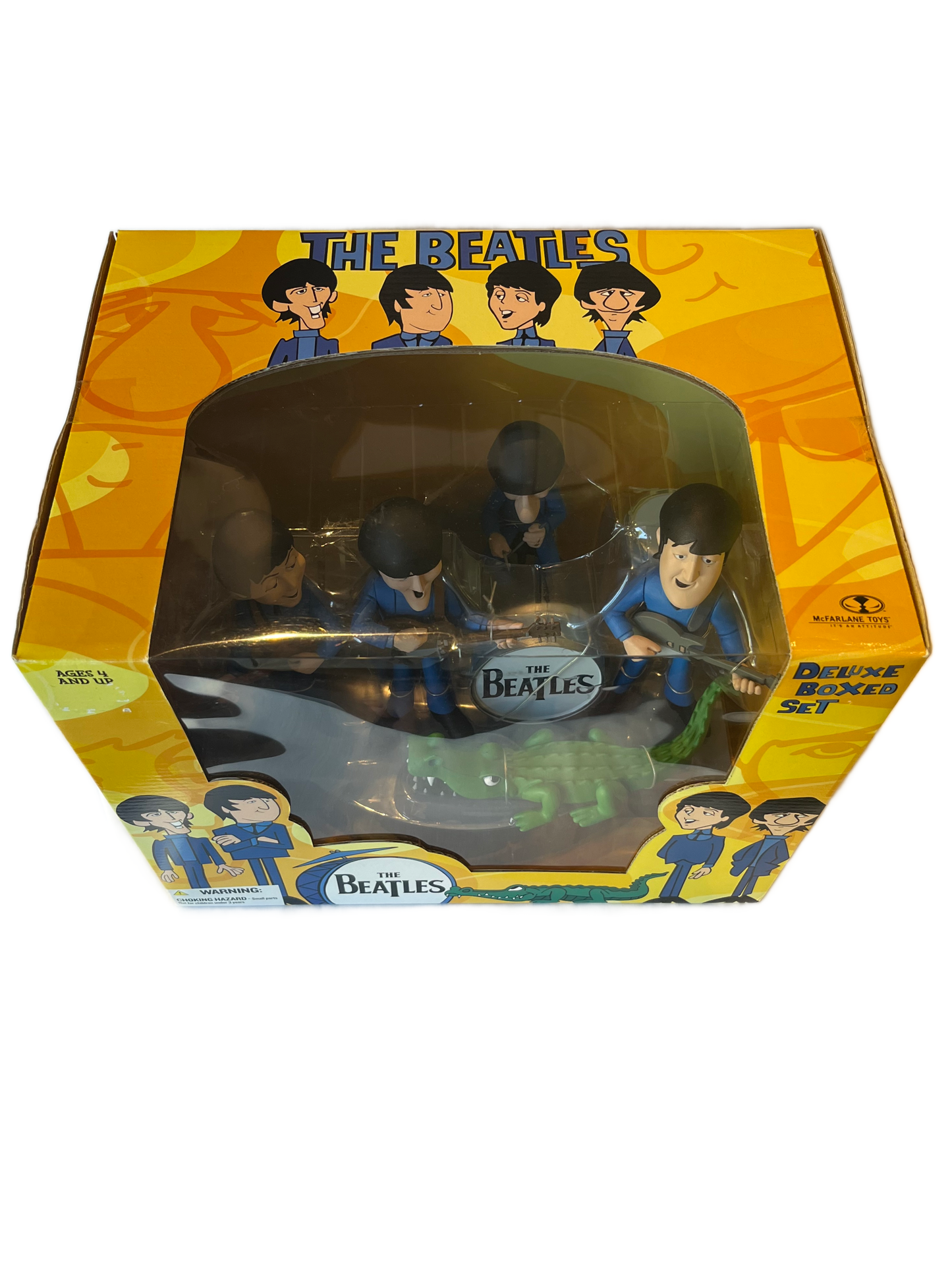 The Beatles Mcfarlane Toys Deluxe Boxed Set Animation