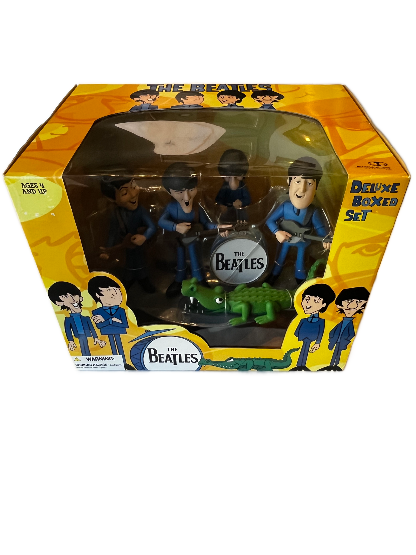 The Beatles Mcfarlane Toys Deluxe Boxed Set Animation