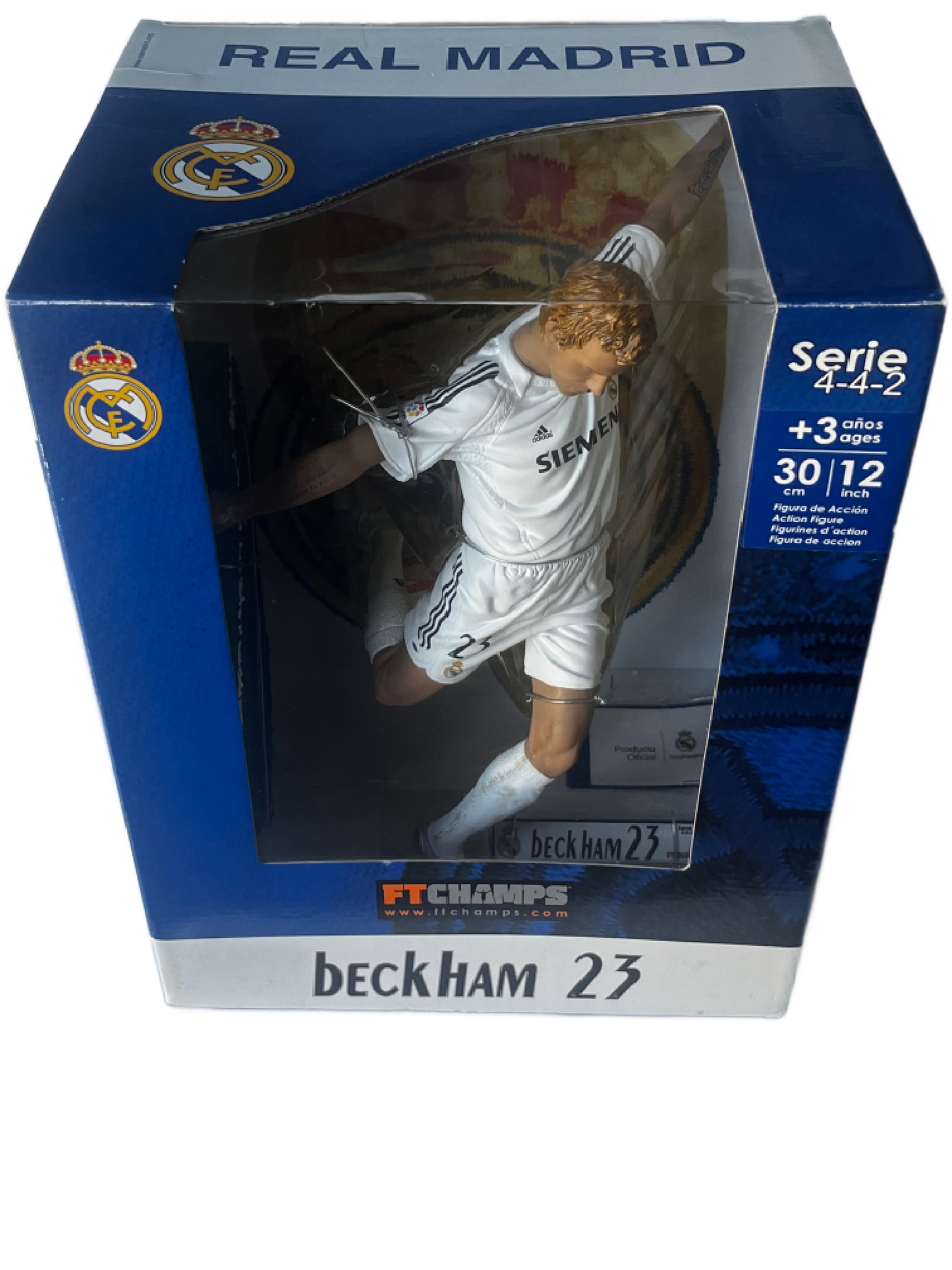 FT Champs David Beckham 23 Real Madrid 12" Action Figure