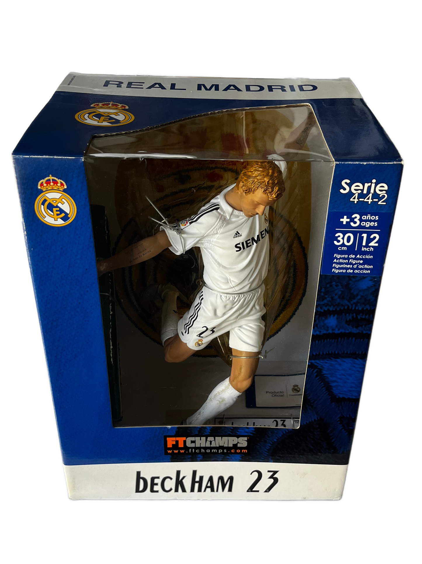 FT Champs David Beckham 23 Real Madrid 12" Action Figure