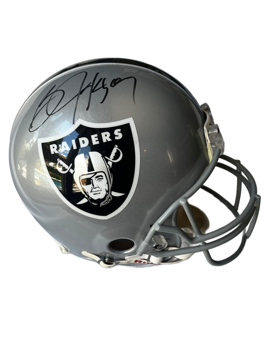 Bo Jackson Autographed LA Raiders Pro Football Helmet
