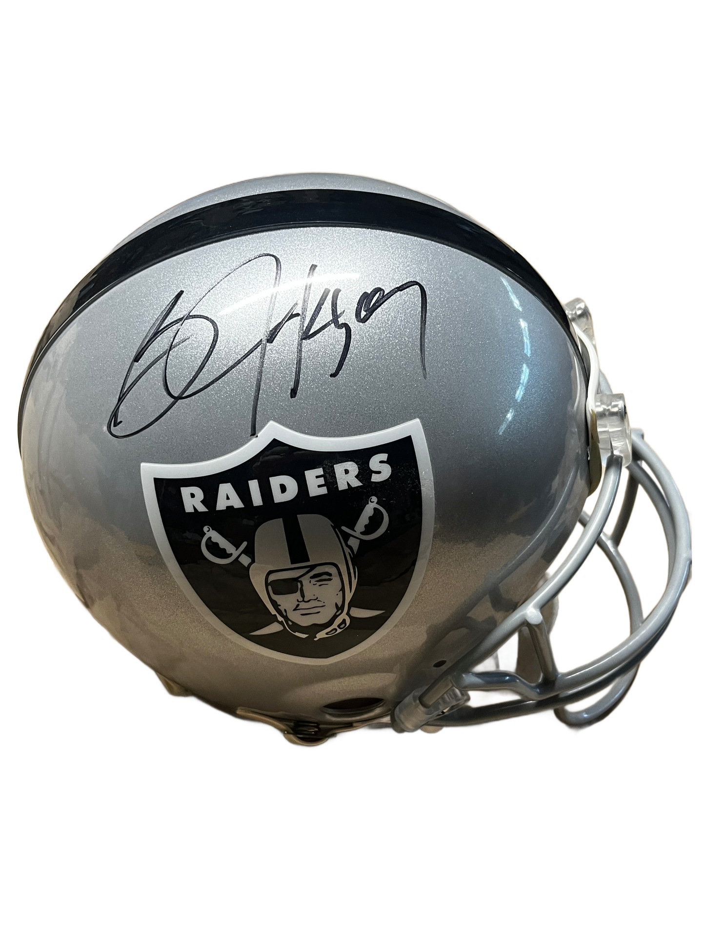 Bo Jackson Autographed LA Raiders Pro Football Helmet