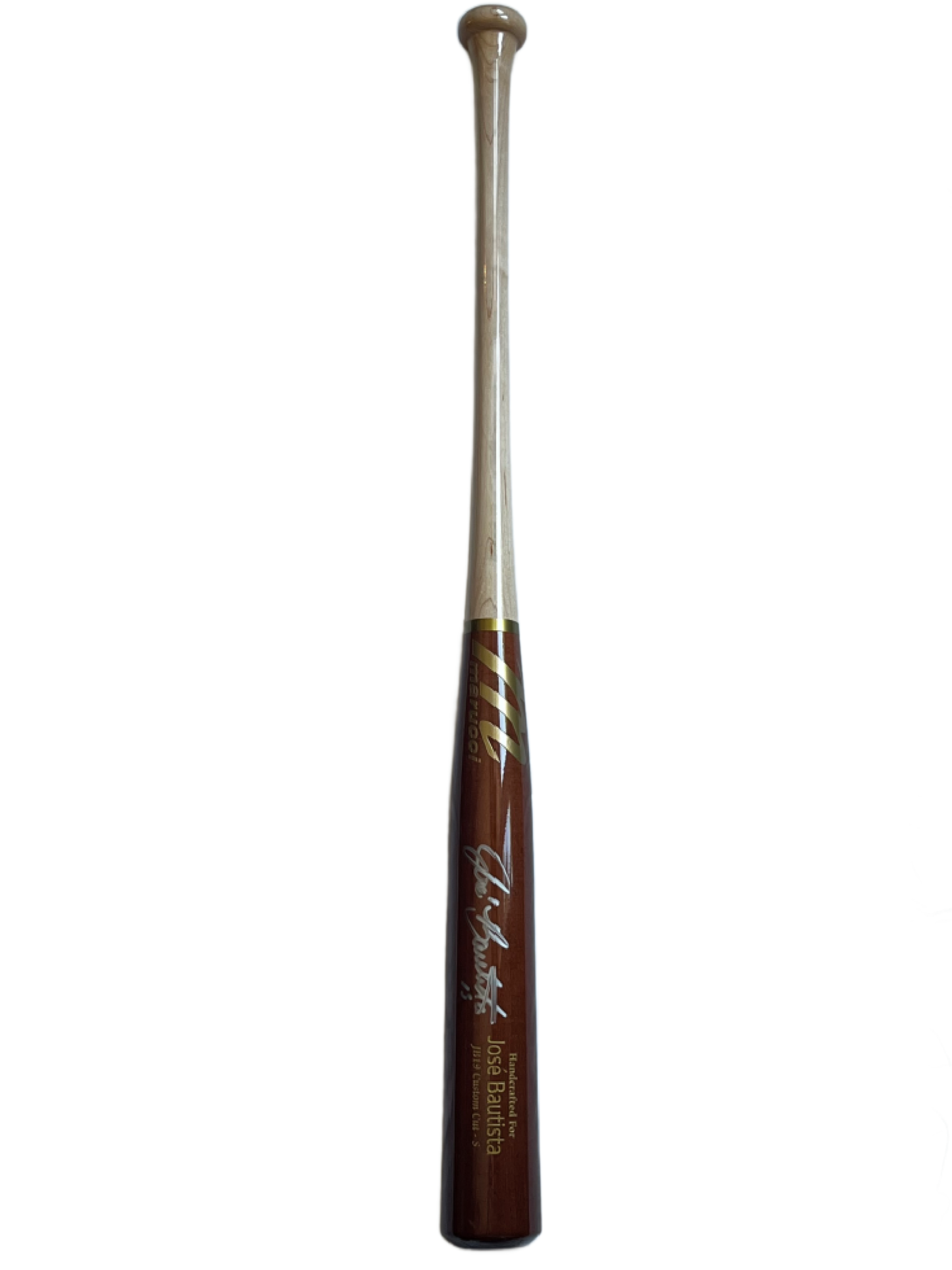 Jose Bautista Autographed Marucci Game Maple Bat