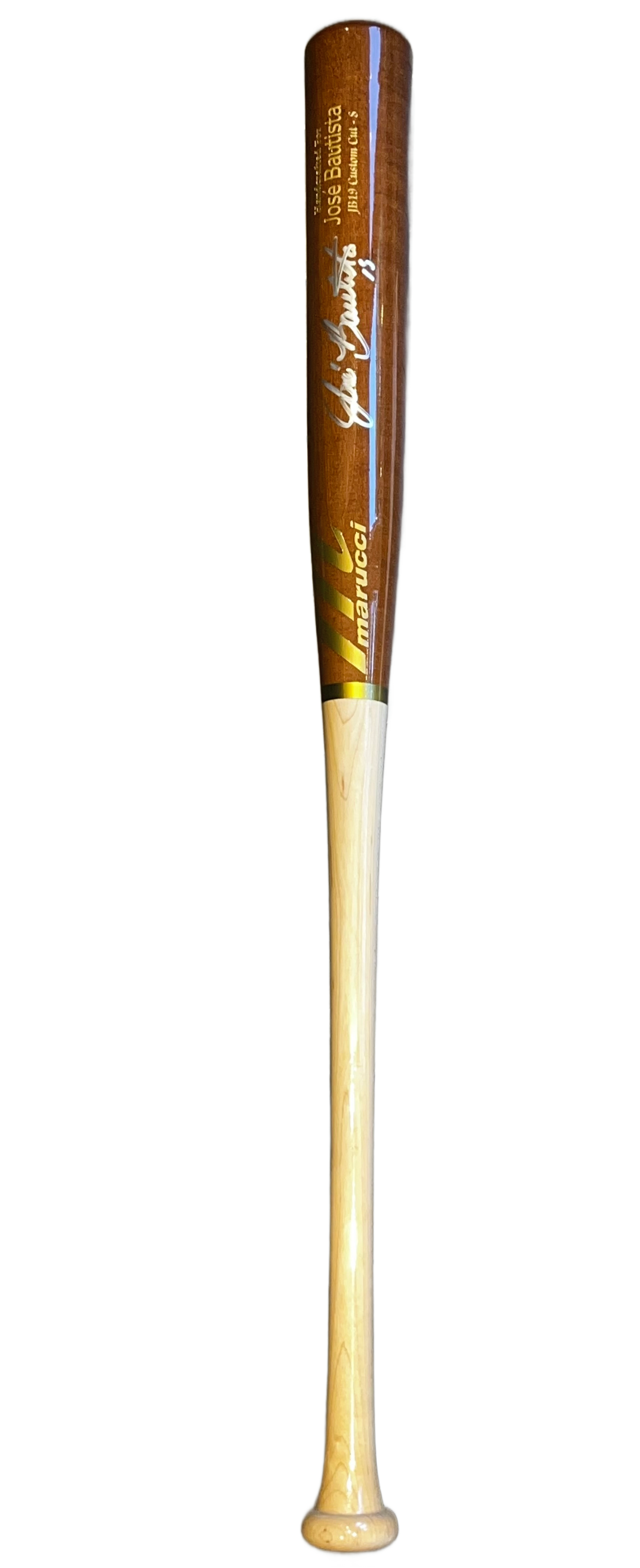 Jose Bautista Autographed Marucci Game Maple Bat