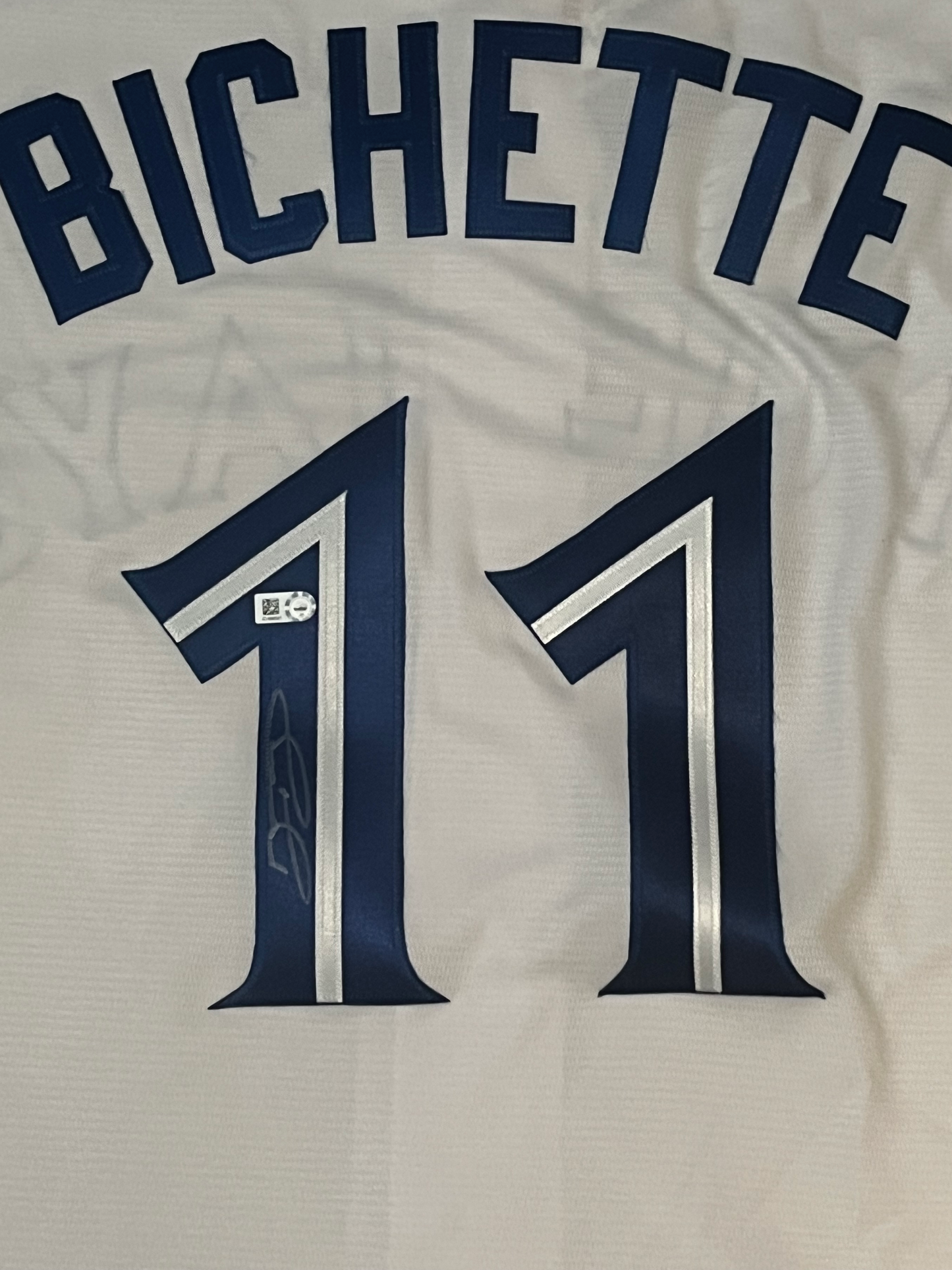 Bo Bichette Autographed Toronto Blue Jays Baseball Jersey