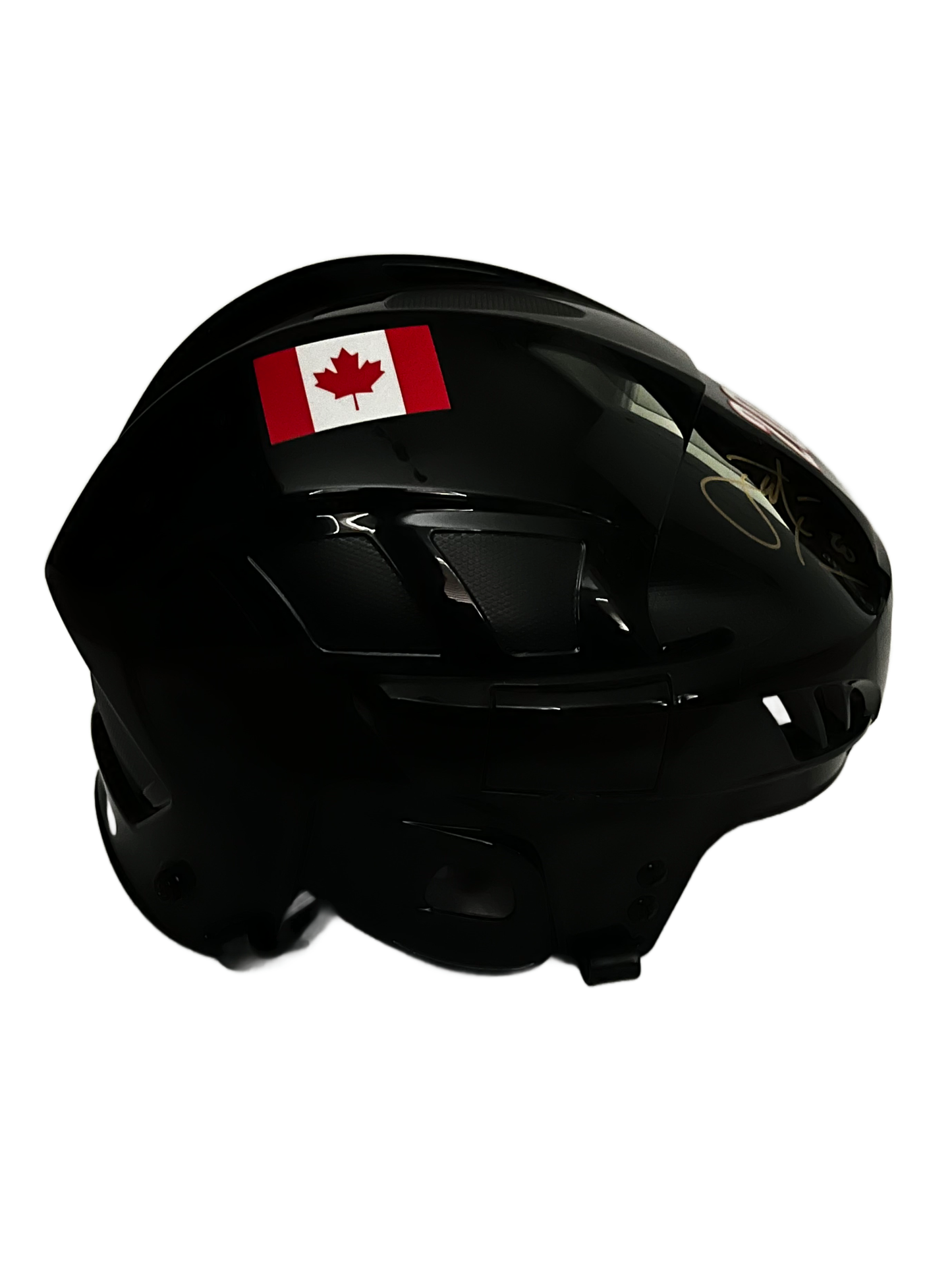 John Tavares Autographed Team Canada Black CCM Helmet