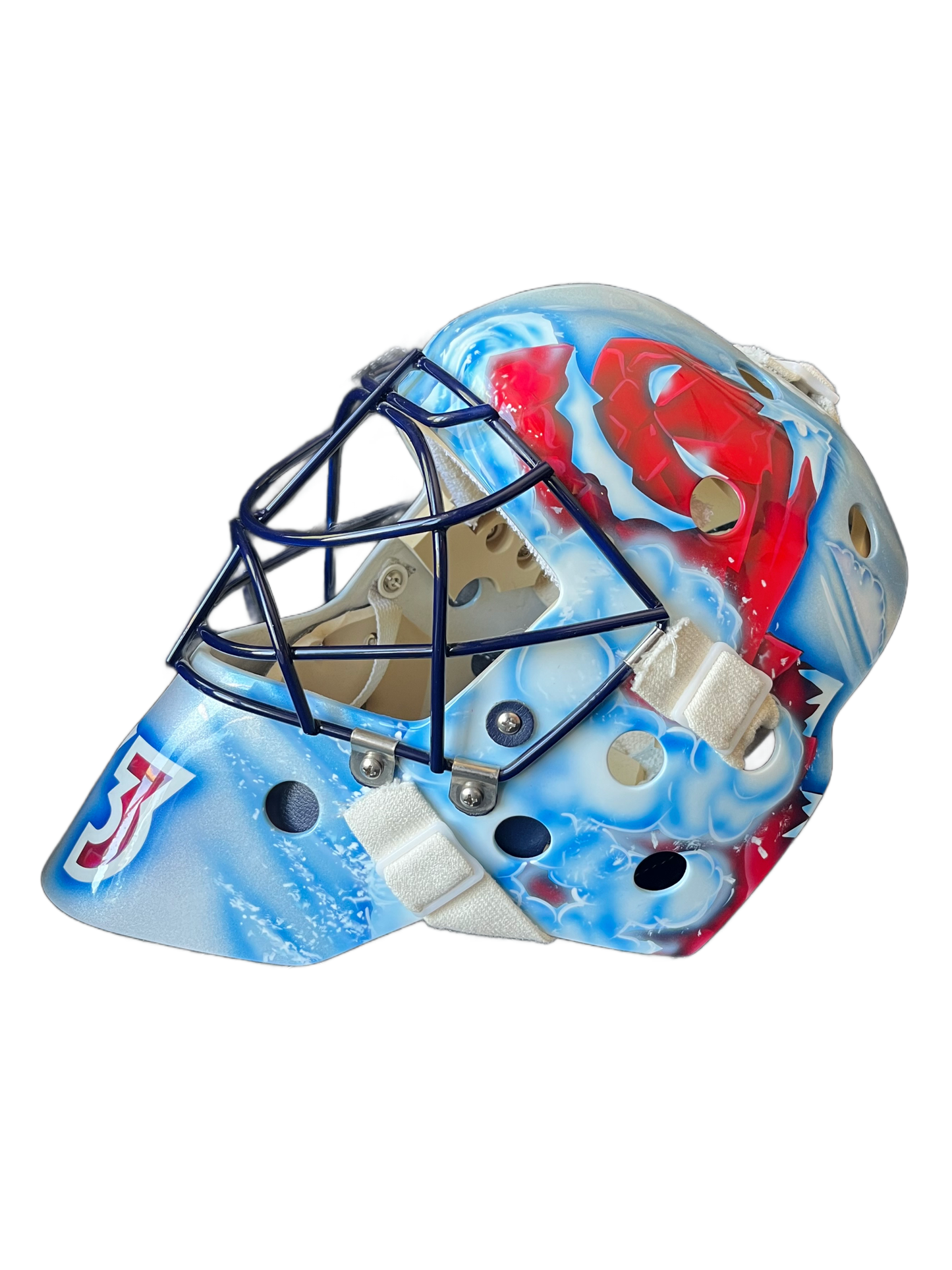 Patrick Roy Colorado Avalanche Unsigned Full Size Goalie Mask