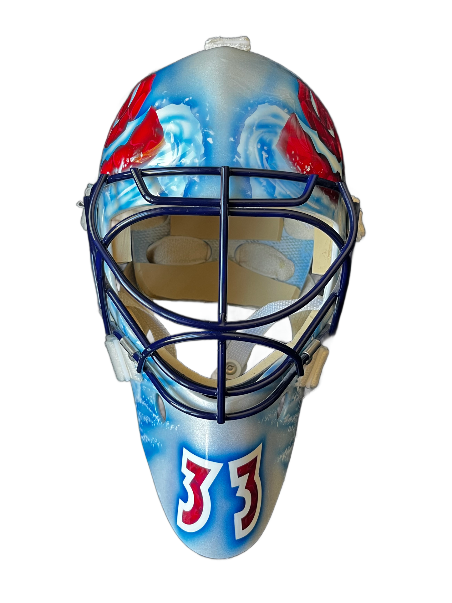Patrick Roy Colorado Avalanche Unsigned Full Size Goalie Mask