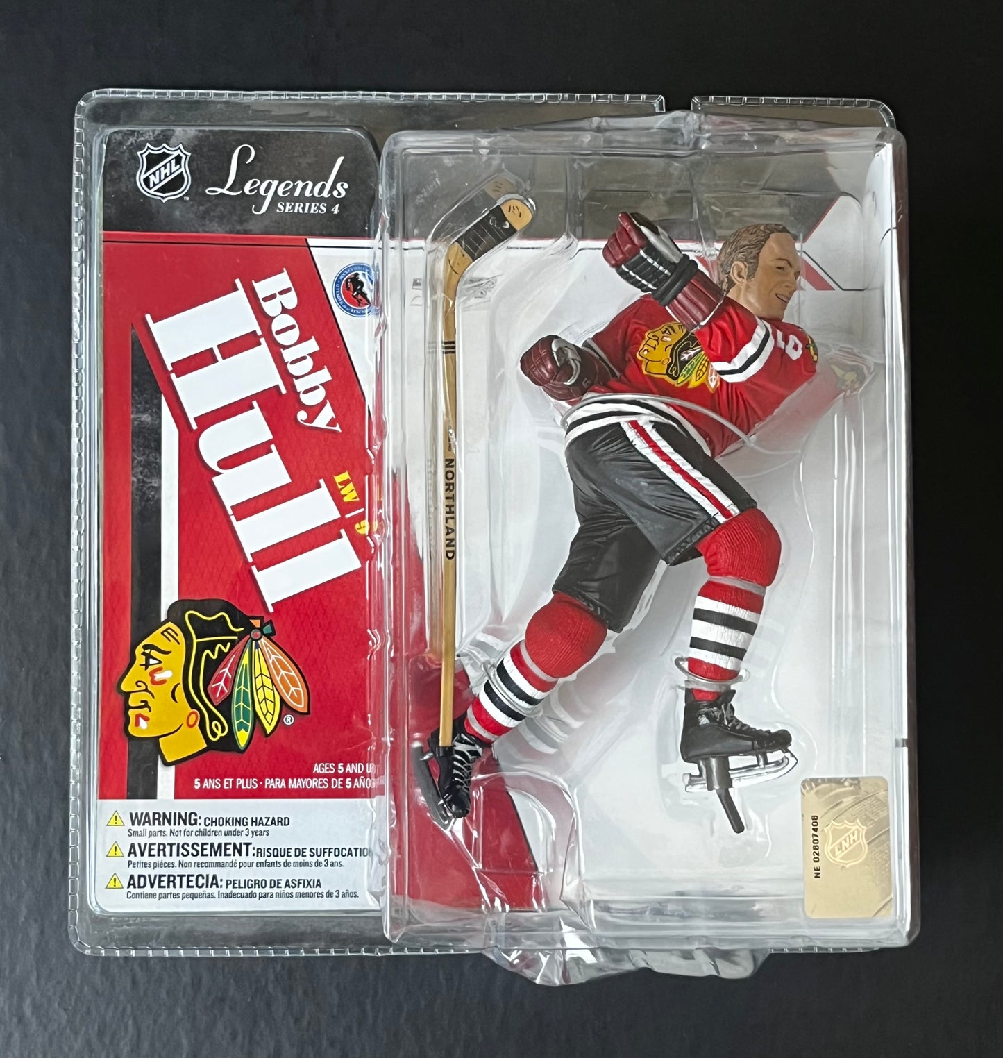 Bobby Hull Autographed McFarlane Figure