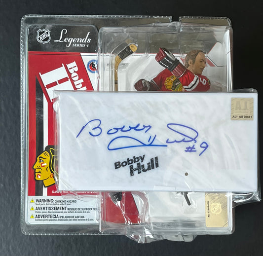 Bobby Hull Autographed McFarlane Figure