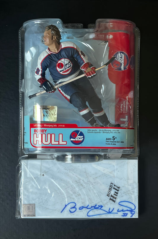 Bobby Hull Autographed McFarlane Figure
