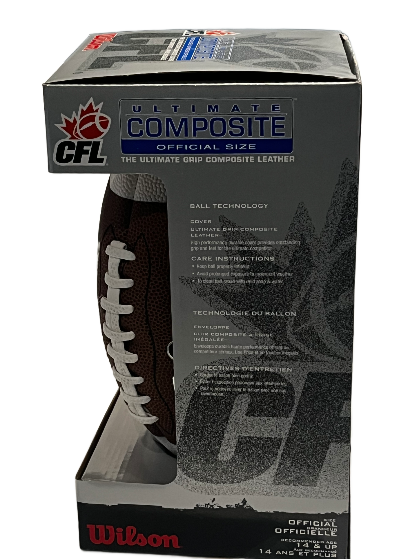 Joe Theismann Autographed Wilson CFL Football