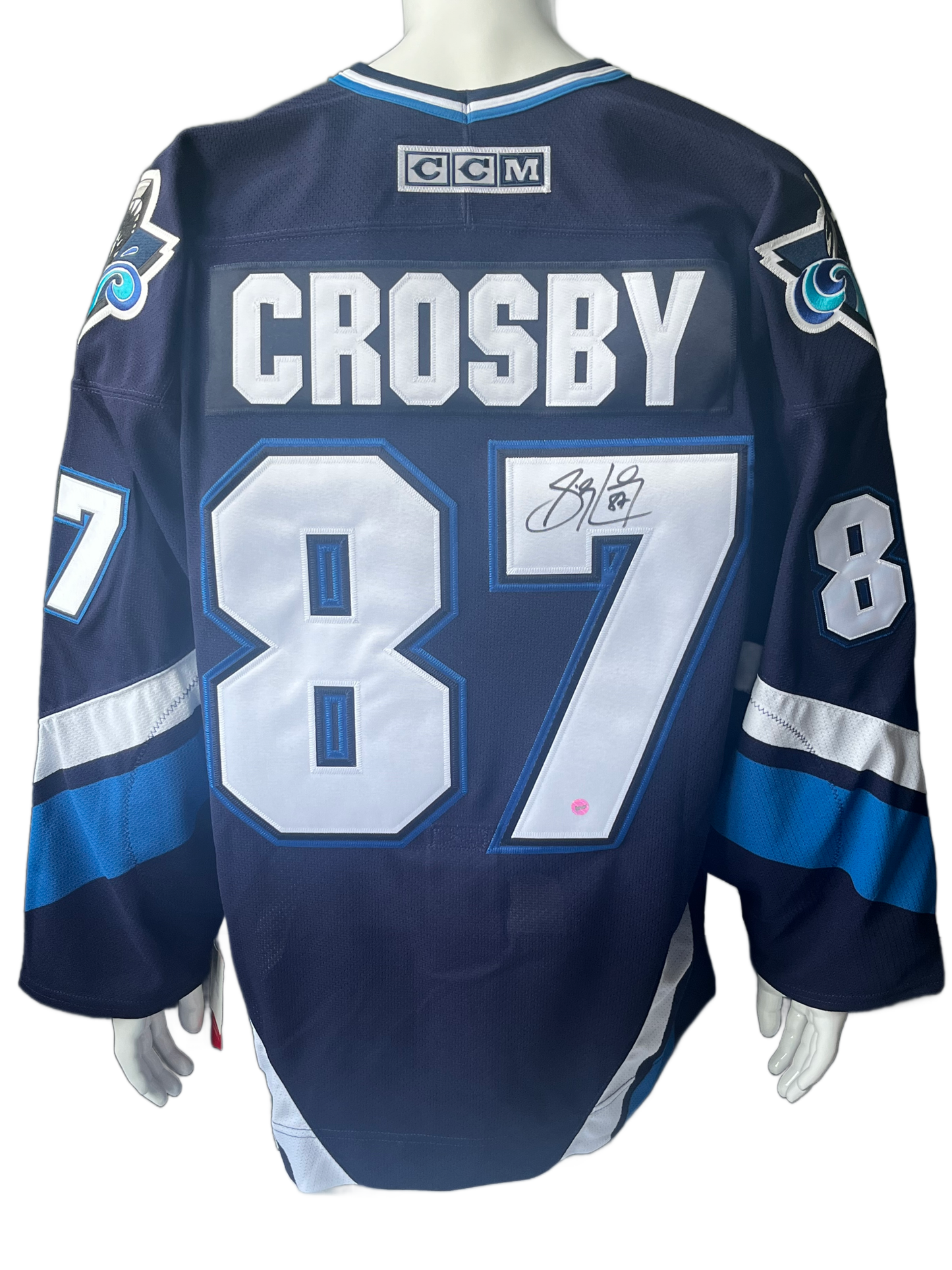 Sidney Crosby CCM Jersey QMJHL Rimouski Oceanic Signed