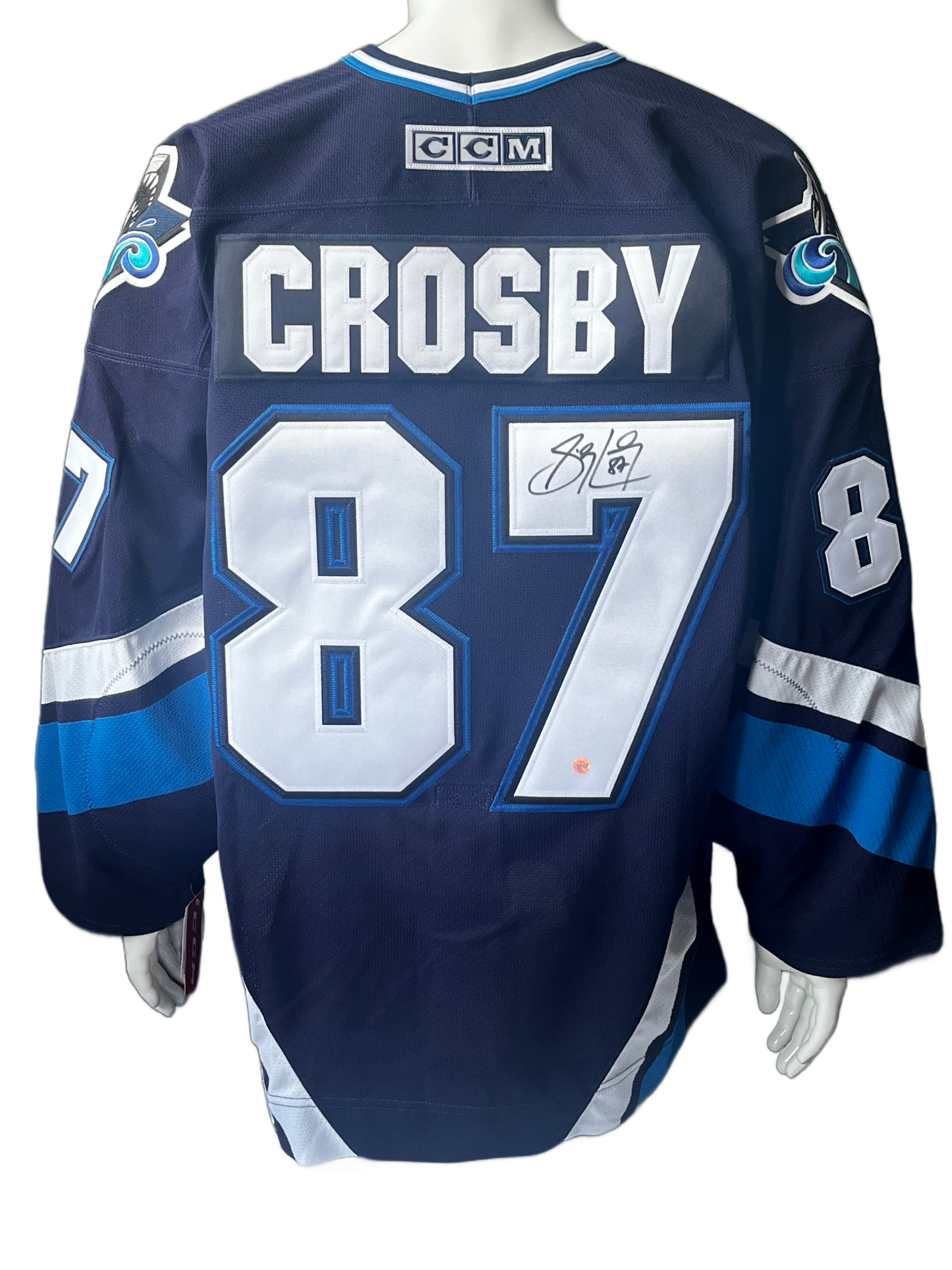 Sidney Crosby CCM Jersey QMJHL Rimouski Oceanic Signed