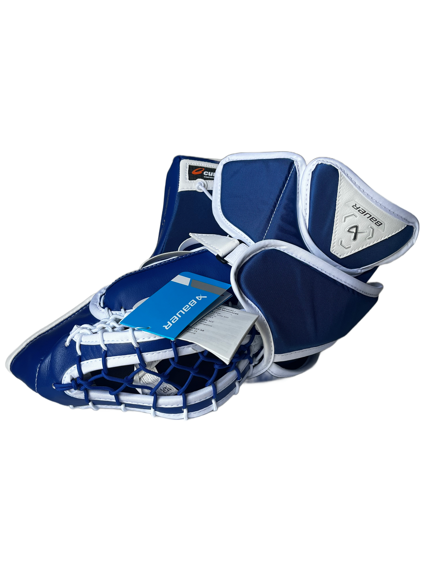 Curtis Joseph Signed Bauer Supreme M5 Pro Goalie Catcher