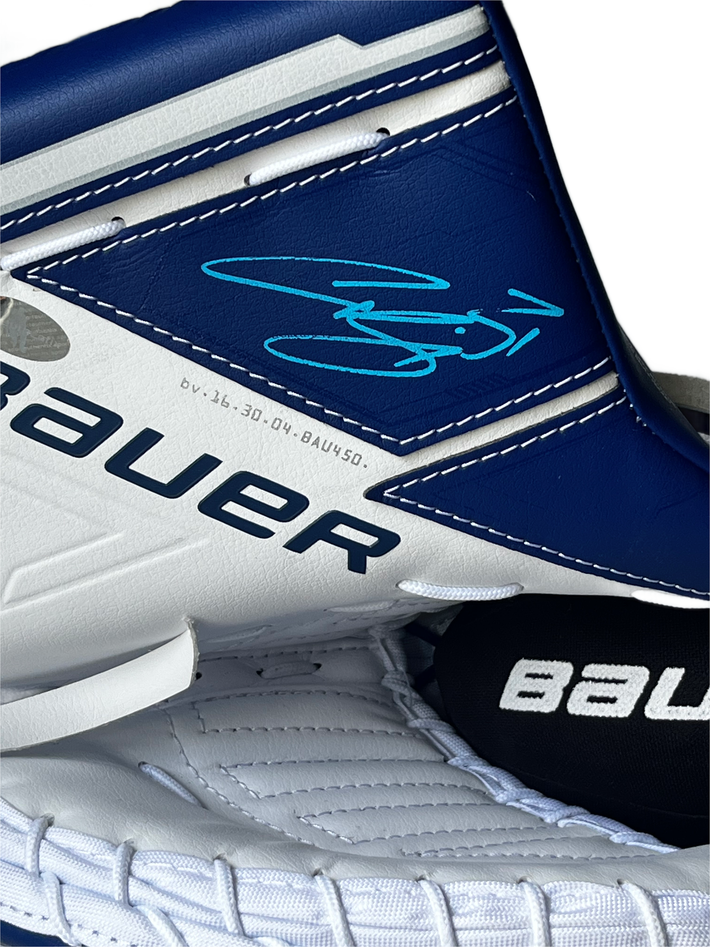 Curtis Joseph Signed Bauer Supreme M5 Pro Goalie Catcher
