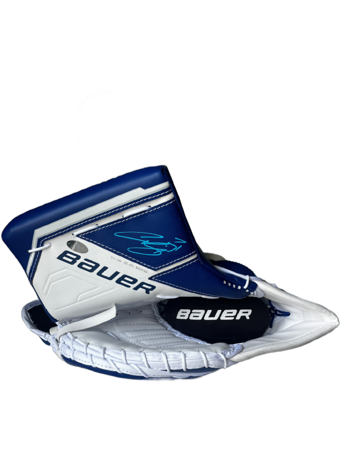 Curtis Joseph Signed Bauer Supreme M5 Pro Goalie Catcher