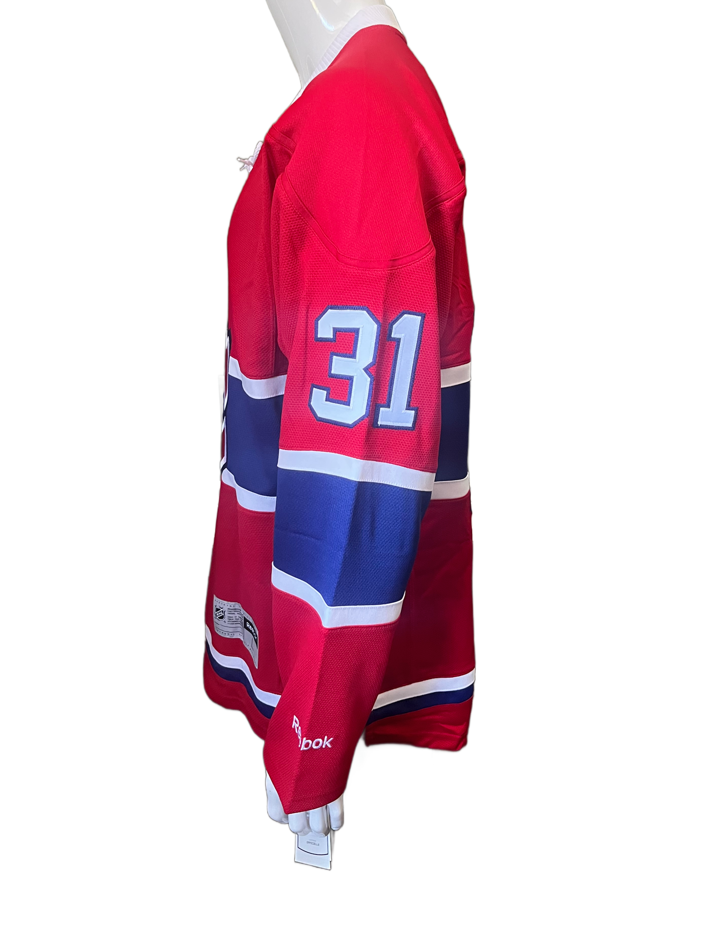 Carey Price Autographed & Embroidered Red Montreal Canadiens Jersey