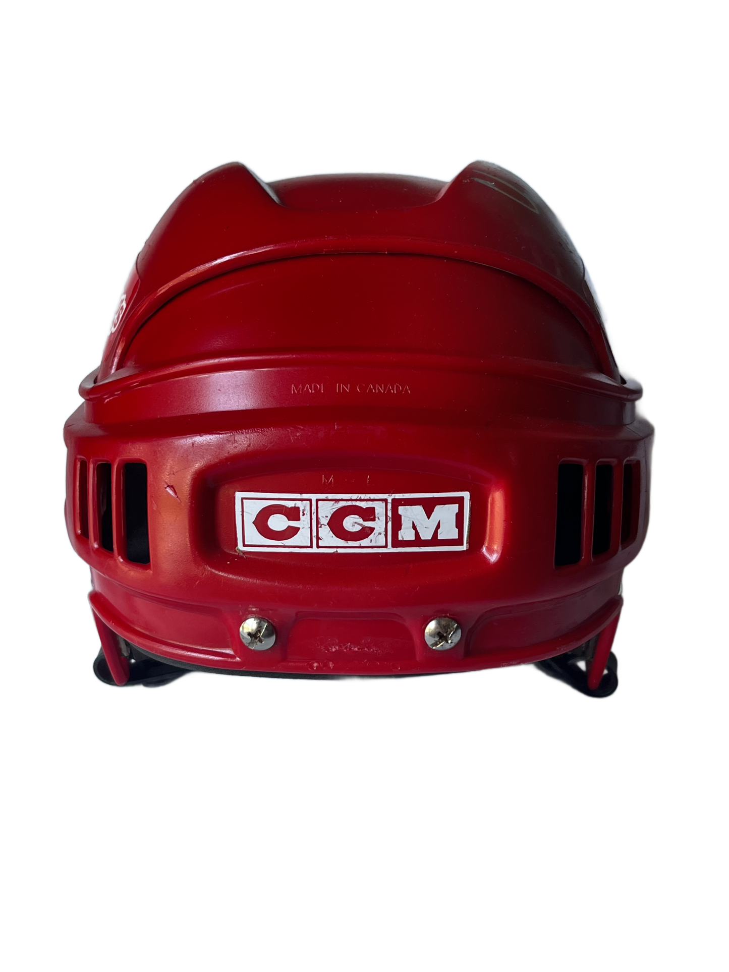 Chris Chelios Autographed Detroit Red Wings Vintage CCM Helmet